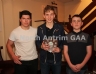 Anthony Gallagher, Chris Grant and Liam Braniff of Loch Mor dal gCais picked up the Under 14 B Shield